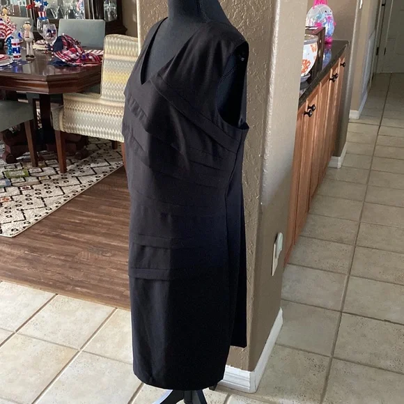 Dress Barn multi wear black dress D-40 - Picture 3 of 7